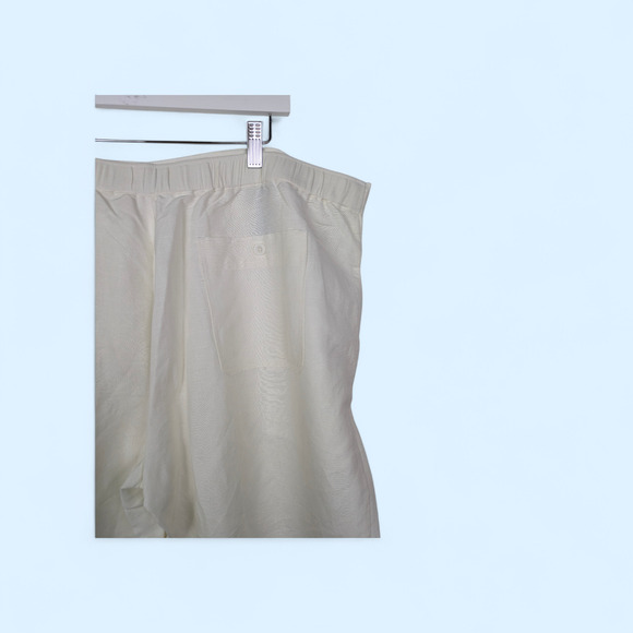 CUBAVERA Men's Off-White Linen/Rayon Drawstring Pants - Size XXL (44-46) - Picture 8 of 9